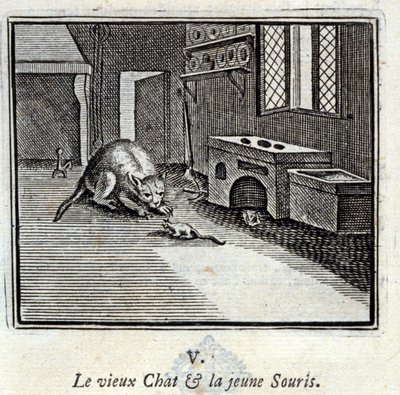 Le vieux chat et la jeune souris - Francois Chauveau