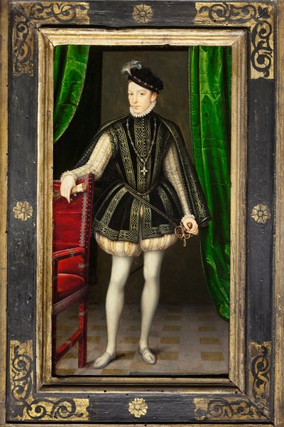 Portrait de Charles IX (1550-1574), deuxième fils d