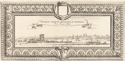 Page de titre pour "Divers paysages italiens" de Callot - Francois Collignon