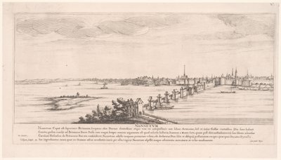 Vue de Nantes (Vues fluviales en France) - Francois Collignon
