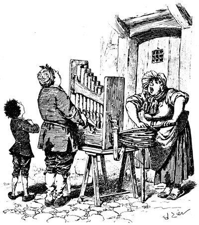Illustration pour le Roman Comique de Paul Scarron : Joueur d
