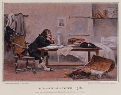 Napoléon à Auxonne - Francois Flameng