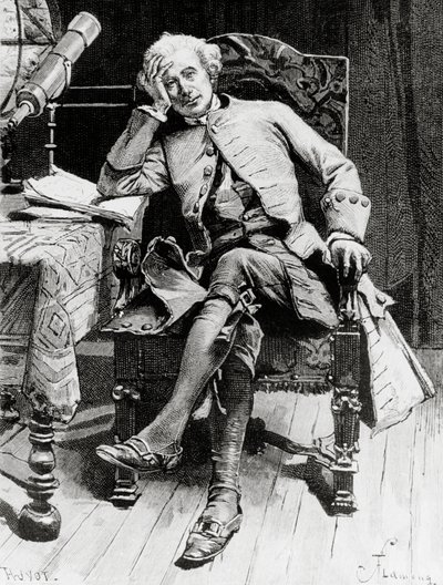 Portrait de Guy Mannering, personnage principal de Guy Mannering ou L