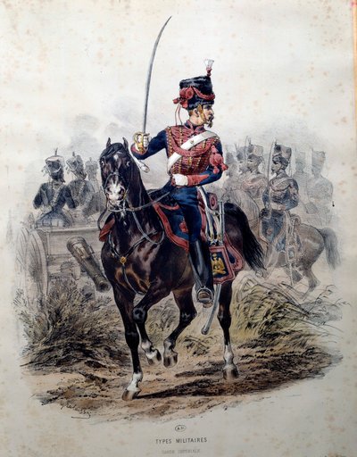 Soldat de la Garde Impériale à cheval - Francois Hippolyte Lalaisse