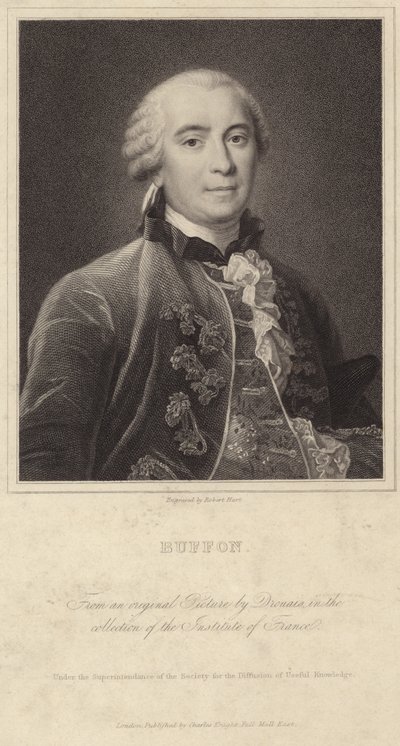 Portrait de Georges-Louis Leclerc, Comte de Buffon - Francois Hubert Drouais