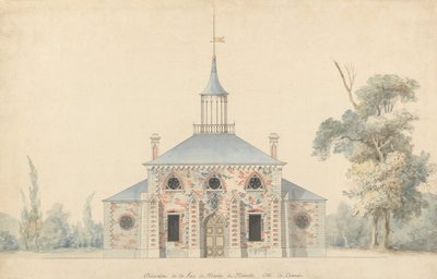 Élévation pour le moulin projeté à Méréville, n.d. - Francois Joseph Belanger