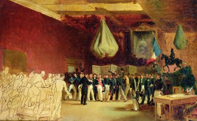 La Chambre des députés présente au duc d