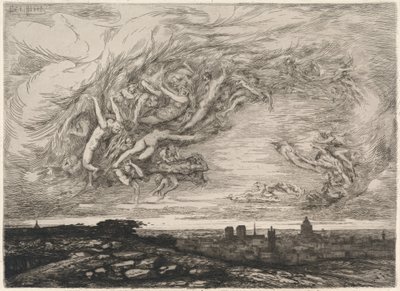 Le choléra à Paris - Francois Nicolas Chifflart