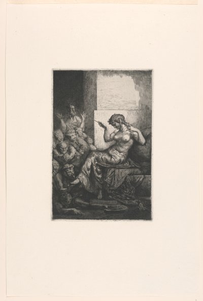 Cléopâtre (?) - Francois Nicolas Chifflart