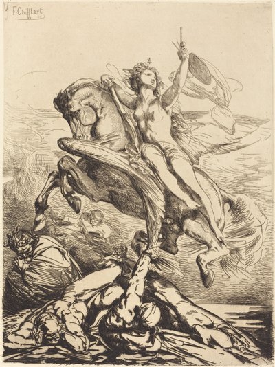 Génie des arts - Francois Nicolas Chifflart