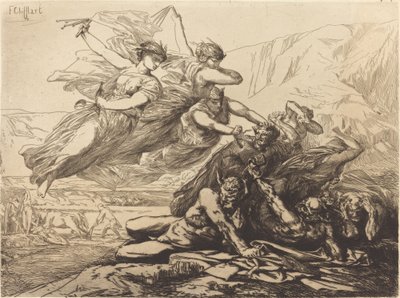 Justice, vengeance et vérité - Francois Nicolas Chifflart