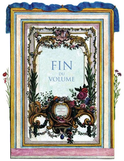 Fin du volume du livre « L