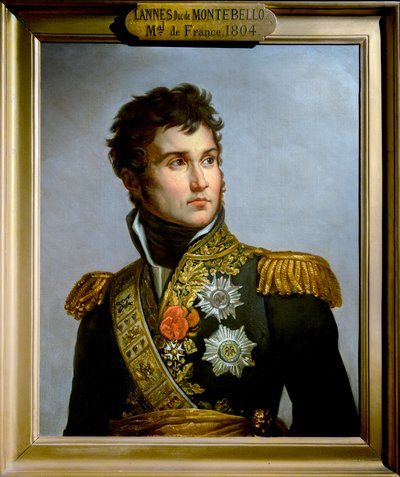 Portrait de Jean Lannes, Duc de Montebello (1769-1809) maréchal de l