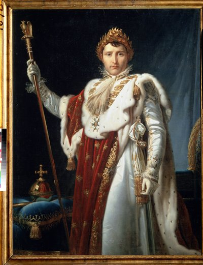 Napoléon en robes de couronnement, c.1805-10 - Baron François Pascal Simon Gérard