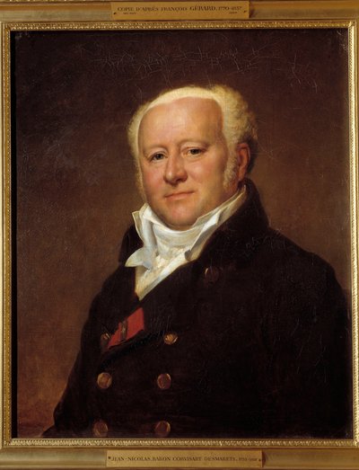 Portrait du baron Jean Nicolas Corvisart-Desmaretz - Baron François Pascal Simon Gérard