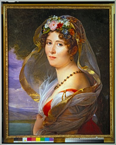 Portrait de Constance Ossolinska Lubienska - Francois Pascal Simon Baron Gerard