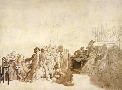 Le 10 août 1792, vers 1795-9 - Baron François Pascal Simon Gérard