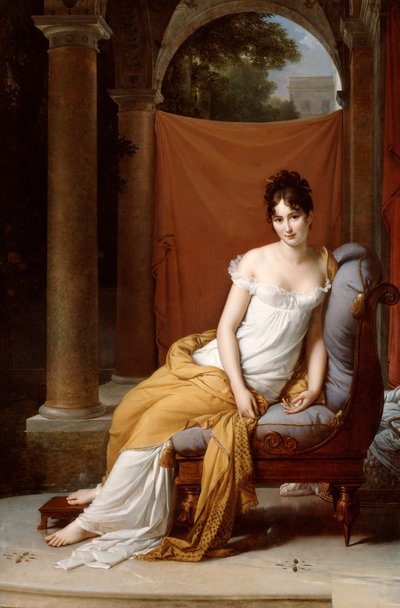 Portrait de Juliette Récamier, 1805 - Francois Pascal Simon Gerard