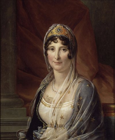 Portrait de Maria Letizia Ramolino Bonaparte 1750-1836, mère de Napoléon Bonaparte, vers 1804 - Francois Pascal Simon Gerard