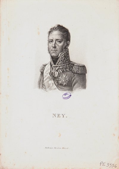 Portrait du maréchal Michel Ney, 1814 - Francois Pascal Simon Gerard