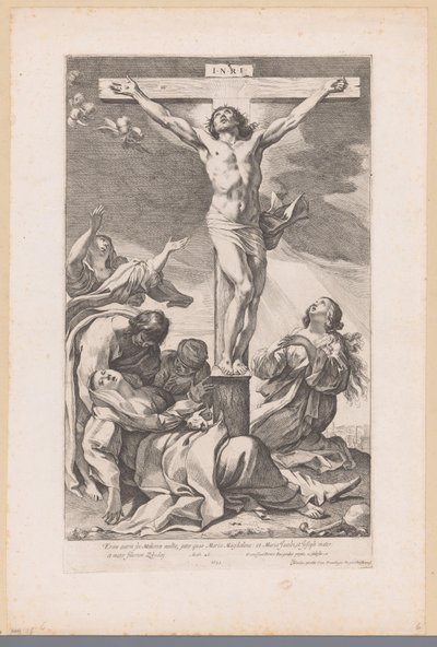 Christ en croix - Francois Perrier