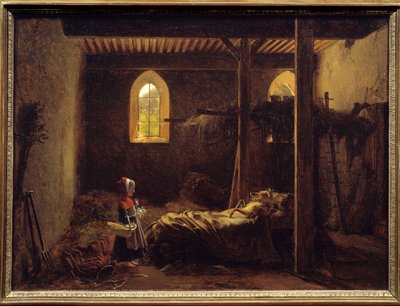 Le Petit Chaperon Rouge, illustration du conte de Charles Perrault - Francois Richard Fleury