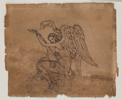 Figure allégorique avec luth, vers 1825 - Francois Rude