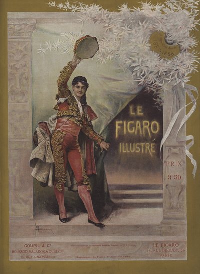 Couverture de Le Figaro Illustré, 1er décembre 1887 - Francois Schommer