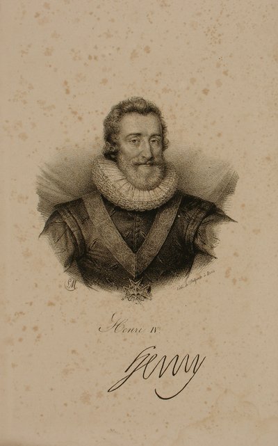 Henri IV (1553-1610) de France - Francois Seraphin Delpech
