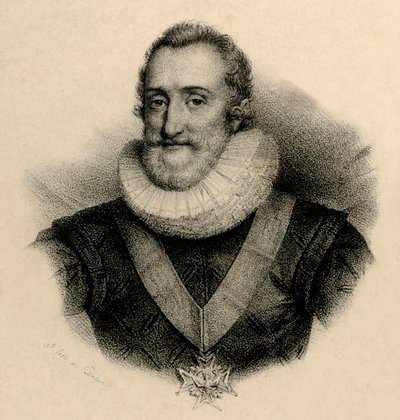 Henri IV, 1553-1610, c1830 - Francois Seraphin Delpech