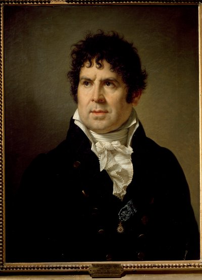 Portrait du graveur Giovanni Antonio Santarelli - Francois Xavier Fabre