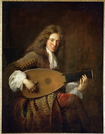 Charles Mouton, joueur de luth ... - Francois de Troy