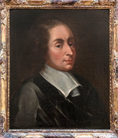 Portrait de Blaise Pascal par François II Quesnel (1637-1699) - Clermont-Ferrand - Francois the Younger (after) Quesnel