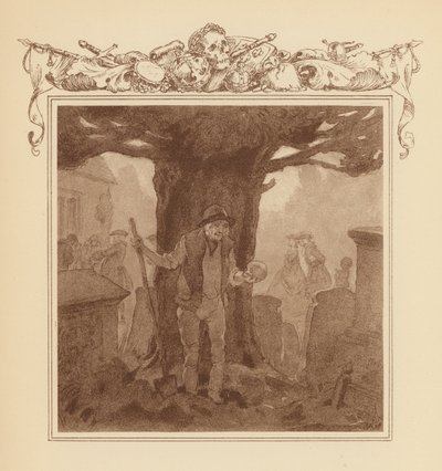 Illustration pour Élégie de Gray - Frank Adams