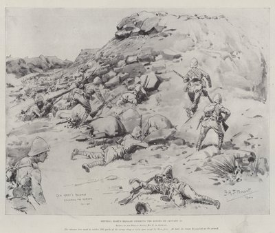 La brigade du général Hart prenant d