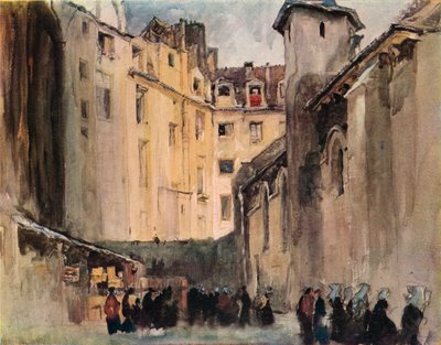 Église de Saint-Julien-le-Pauvre, 1915 - Frank Brangwyn