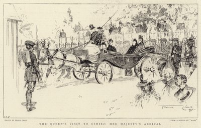 La visite de la Reine à Cimiez, l