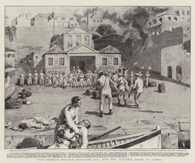Comment le chirurgien William Maillard, RN, a remporté la Croix de Victoria à Candia - Frank Dadd