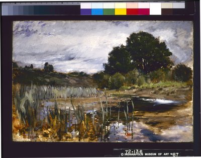 Paysage de Polling - Frank Duveneck