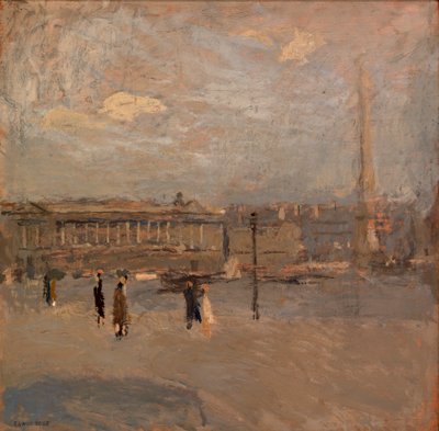 Place de la Concorde no. IV-A, ca. 1917 - Frank Edwin Scott