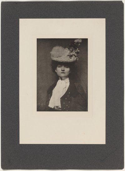Portrait de Mlle Jones, 1901 (photo) - Frank Eugene