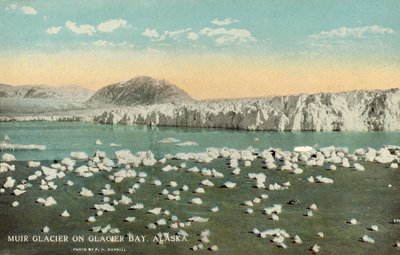 Glacier Muir, Baie des Glaciers, Alaska, USA - Frank H. Nowell