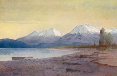 Nouvelle-Zélande : Au pied du lac Te-Anau - Frank H Wright