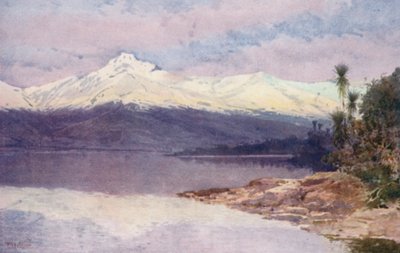 Nouvelle-Zélande : Le lac Diamond - Frank H Wright