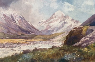 Nouvelle-Zélande : Mont Cook - Frank H Wright