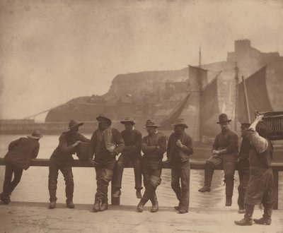 Pêcheurs de Whitby, c. 1885 (photo) - Frank Meadow Sutcliffe