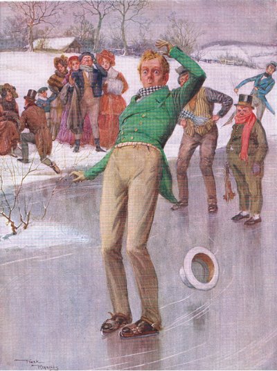 M. Winkle sur la glace (Les Papiers de Pickwick) - Frank Reynolds