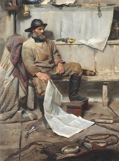 Le Pêcheur, 1890 - Frank Richards