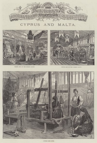 Exposition coloniale et indienne, Chypre et Malte - Frank Watkins