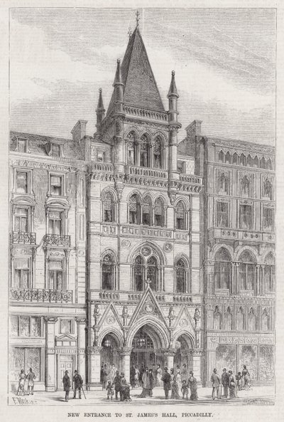 Nouvelle entrée du St James